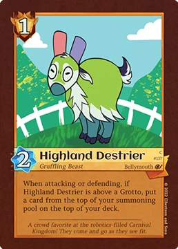 Highland Destrier